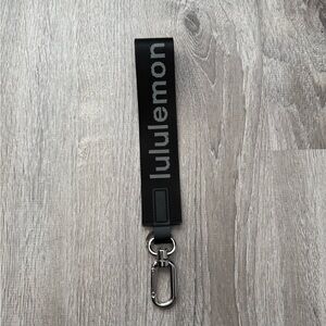lululemon athletica Black and Silver Key Holder